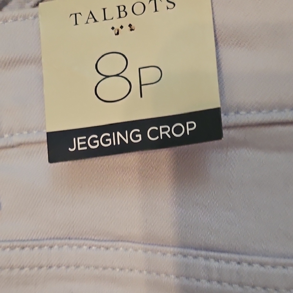 Talbots Light Lavender Jegging/Crop Denim -Simply Flatterng Collection - Picture 9 of 12